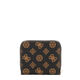Cartera Laurel SLG Small Zip Marr&oacute;n   1