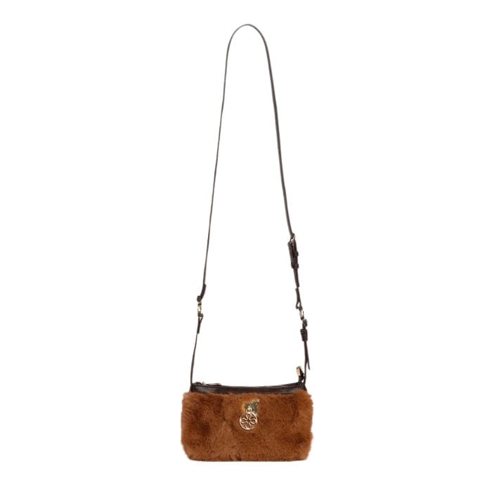 Bolso Shopper Rodo Marr&oacute;n   4