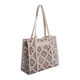 Bolso de Hombro Calado Beige   2