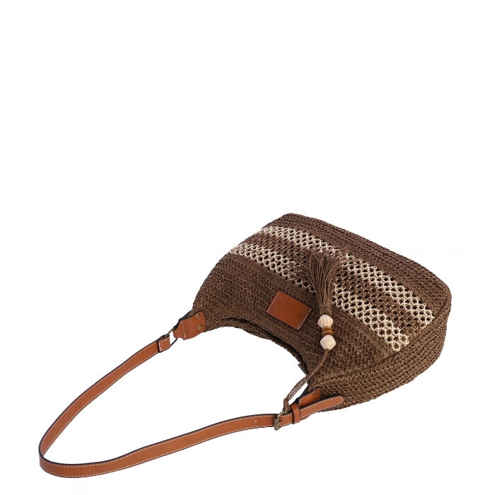 Bolso de Hombro Habana Marr&oacute;n   4