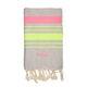 Fouta Ibiza Gris Rosa   4
