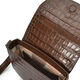 Bolso Bandolera con Solapa Coco Marrón   3