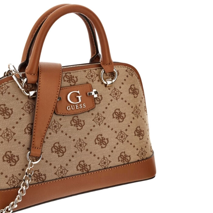 Bolso de Mano Neda Dome Marr&oacute;n   1