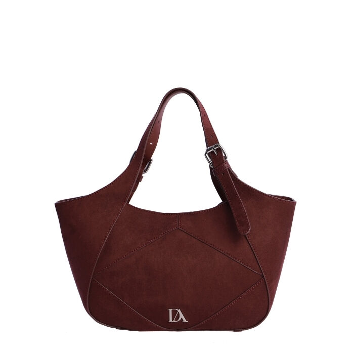 Bolso de Mano Ante Burdeos   0