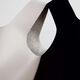Bolso Shopper Saquito Combi Blanco y Negro   2