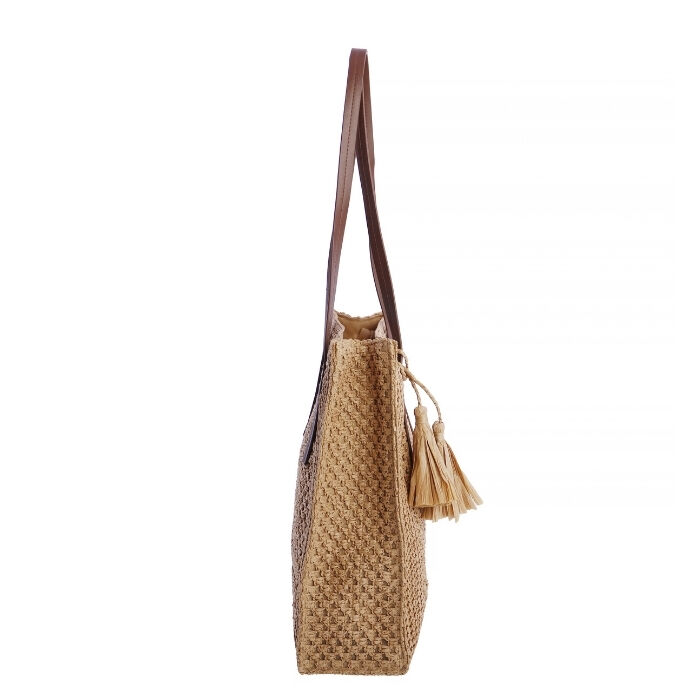 Bolso Shopper Alisse Beige   2