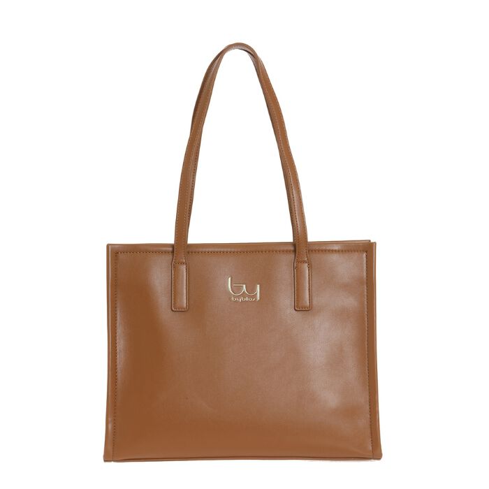 Bolso Shopper Jane Marrón  