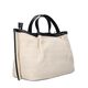 Bolso Shopper Seek Negro-Natural   3