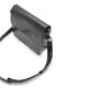 Bolso Bandolera Rectangular con Solapa Coco Negro   2