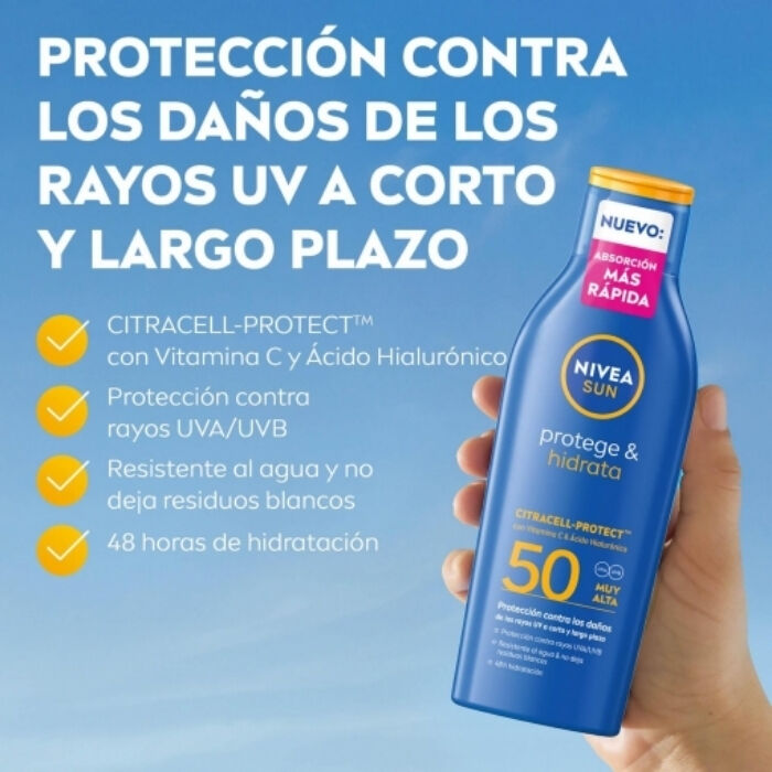 Protege & Hidrata Loci&oacute;n Solar SPF50+  400ml-157824 2