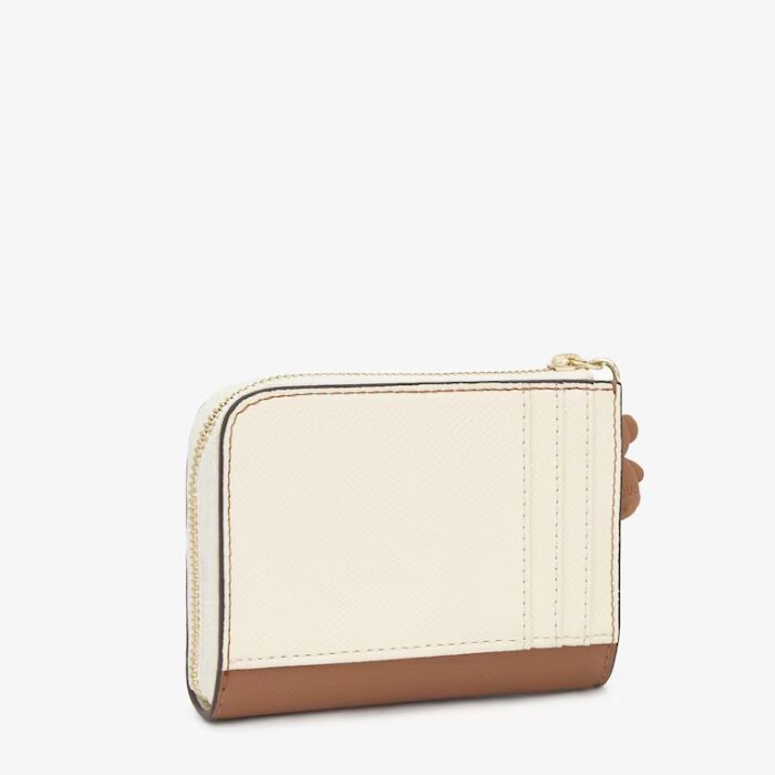 Monedero Grande Audree Saffiano Moca-Beige   1