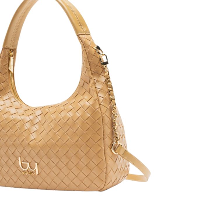 Bolso Tote Hobo Camel   2
