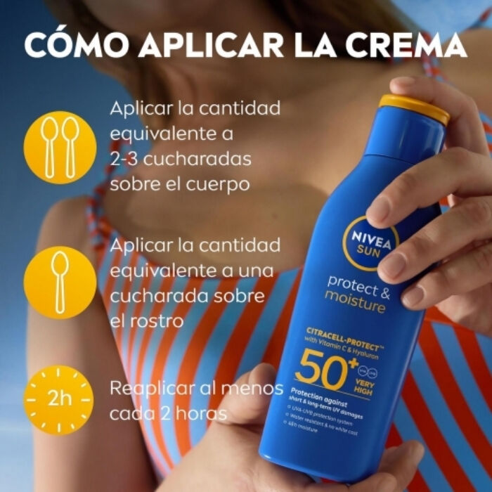 Protege & Hidrata Loci&oacute;n Solar SPF50+  400ml-157824 3