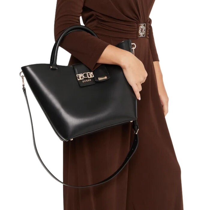 Bolso de Hombro Tote Jane Negro   1