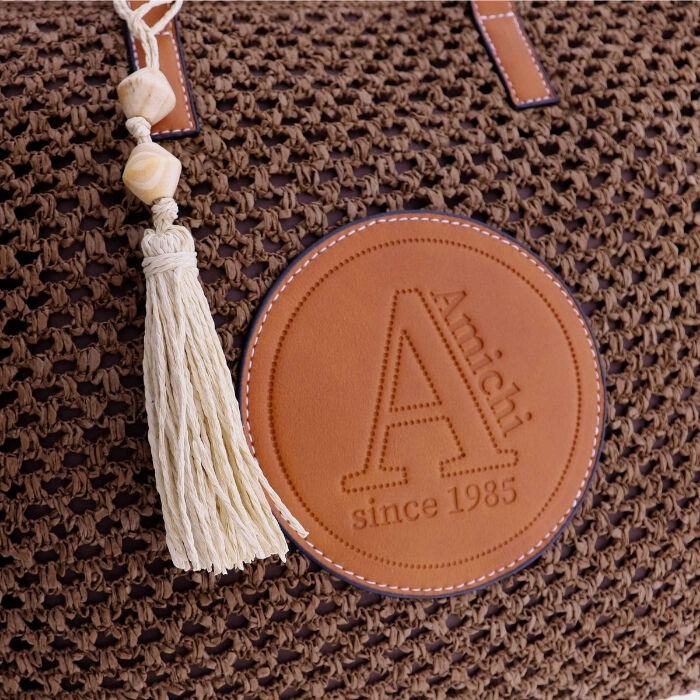 Bolso Shopper Fuerteventura Marr&oacute;n   6