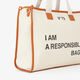 Bolso Shopper Responsibility Bis Crudo   3