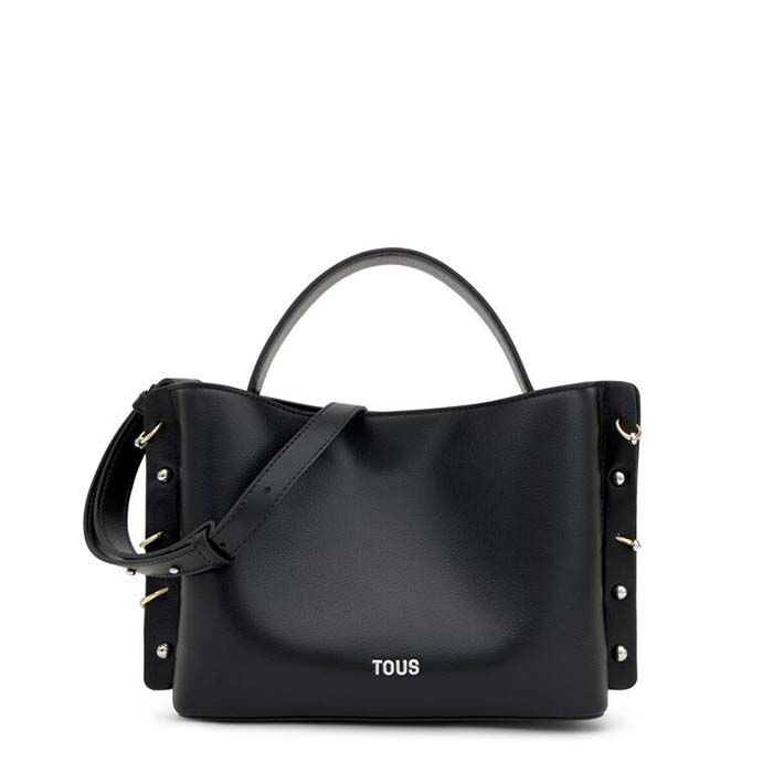 Bandolera Mediana Jewelry Studs Negro   6