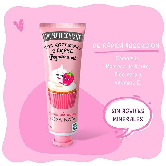 Crema de Manos Fresa Nata  50ml-195752 1