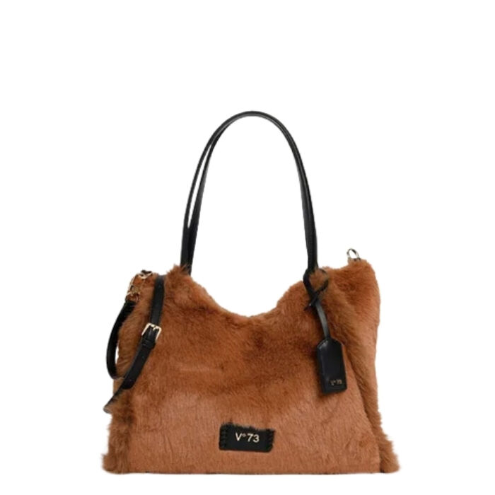 Bolso de Mano Smeraldo Canela  
