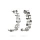Pendientes Claudia Color Plata Grande  T. Única-220723 3