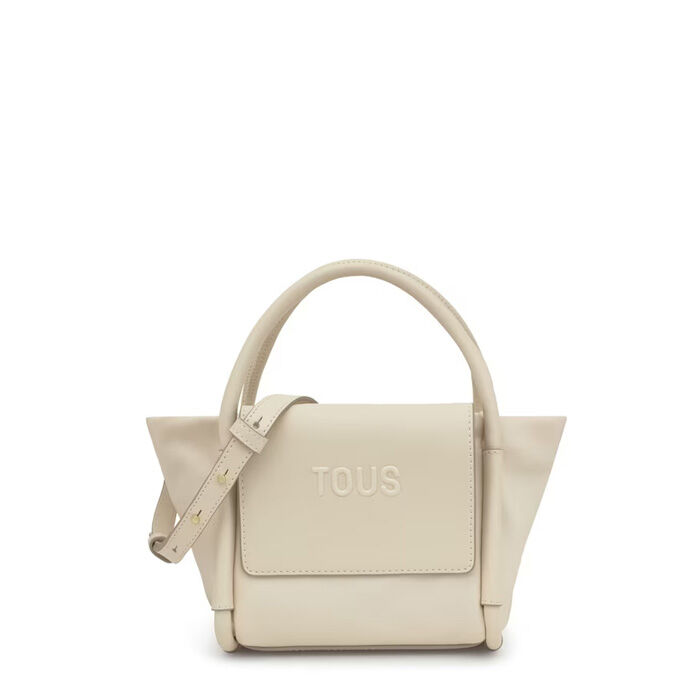 Capazo Pequeño Silhouette Soft Beige  
