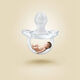Chupete Physio Soft Transparente 6-16 Meses  1ud.-200253 1