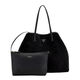 Bolso Shopper Victtoria Pelo Sintético Negro   6