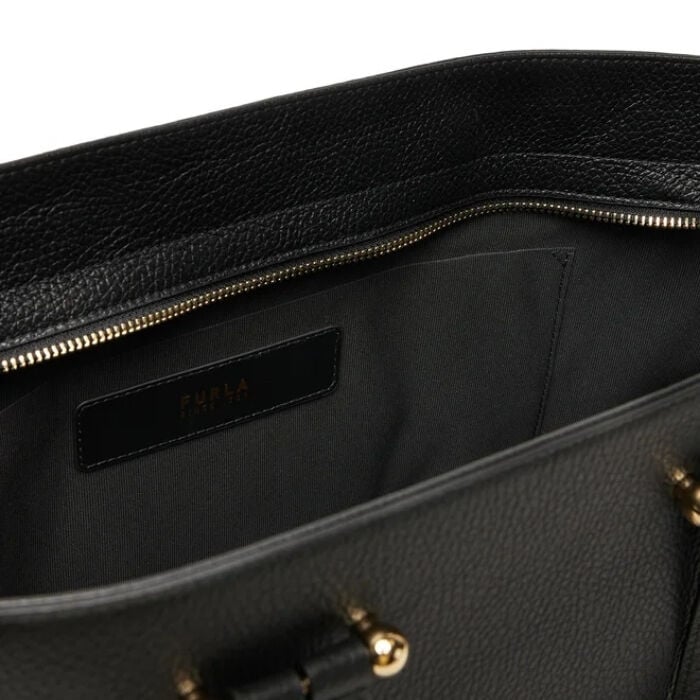 Furla Duetto Bolso Shopper Negro   3
