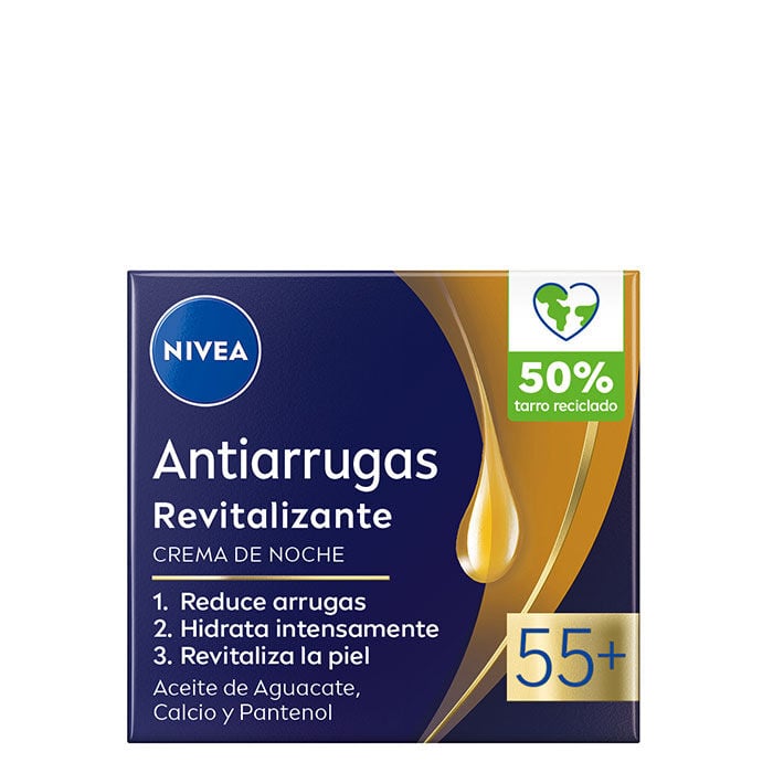 Crema de Noche Antiarrugas Revitalizante 55+  50ml-221896 1