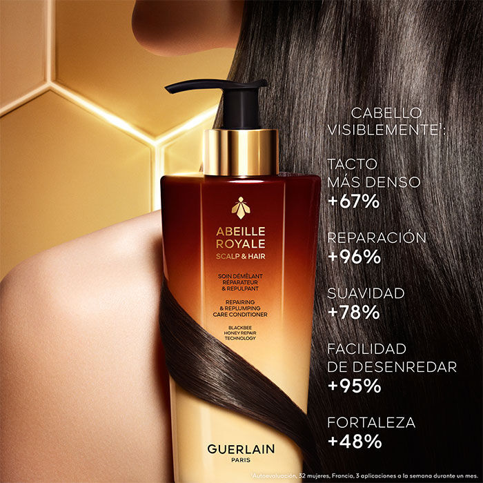 Abeille Royale Acondicionador Desenredante Reparador y Redensificante  290ml-222039 3