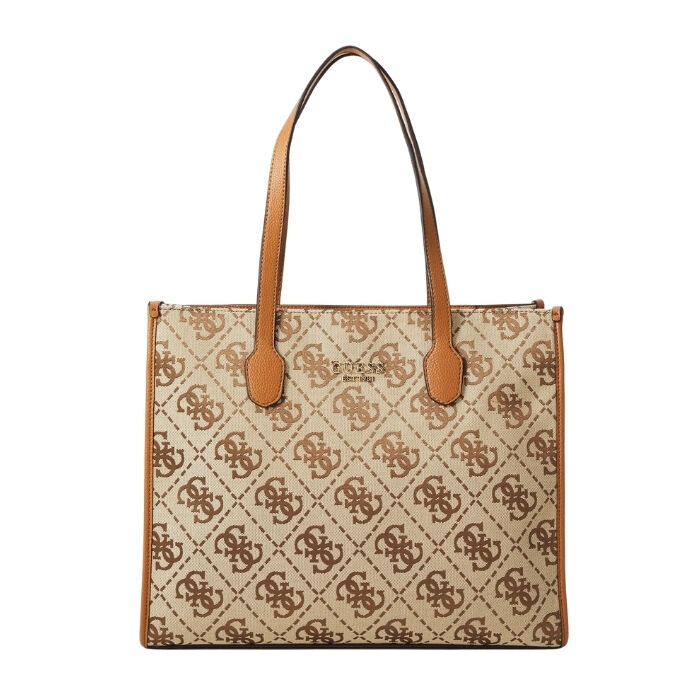 Bolso de Hombro Tote Silvana Camel  