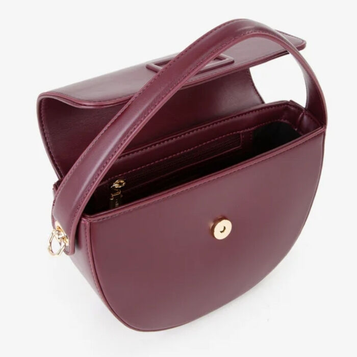 Bolso de Mano Bandolera Wannabe RE Burdeos   4