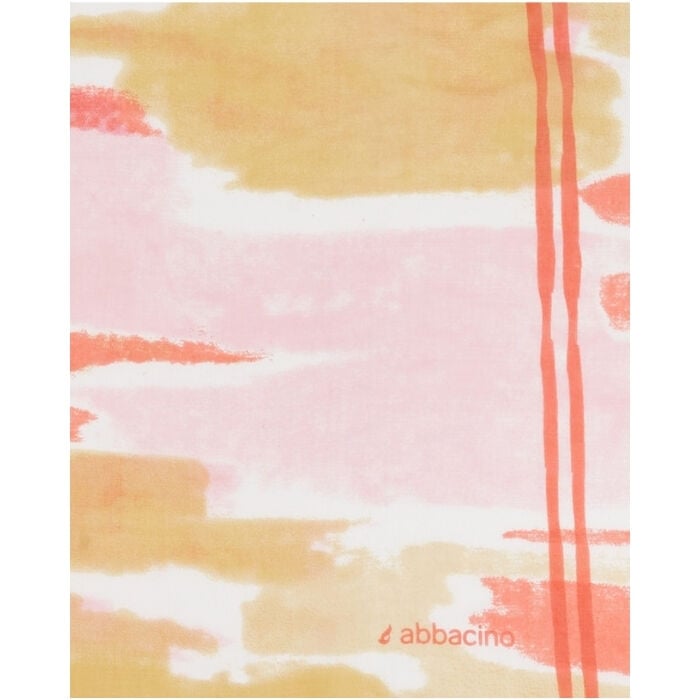 Bandana Seda y Modal Acuarela Coral   2