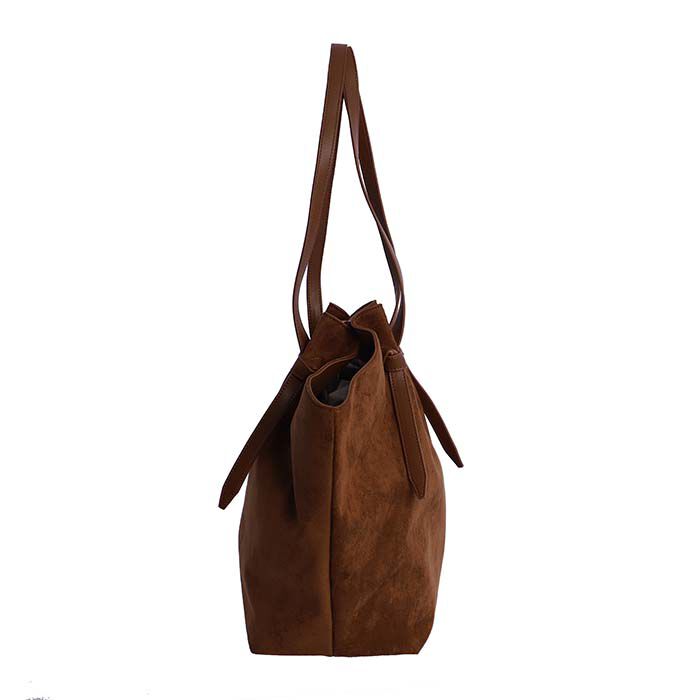 Bolso Shopper Suede Cuero   3