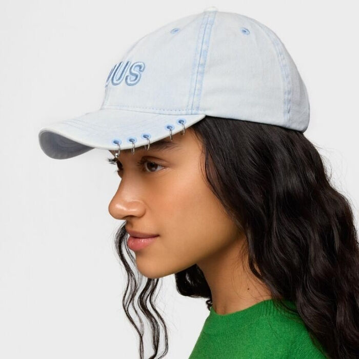 Gorra Earrings Azul Cielo   3