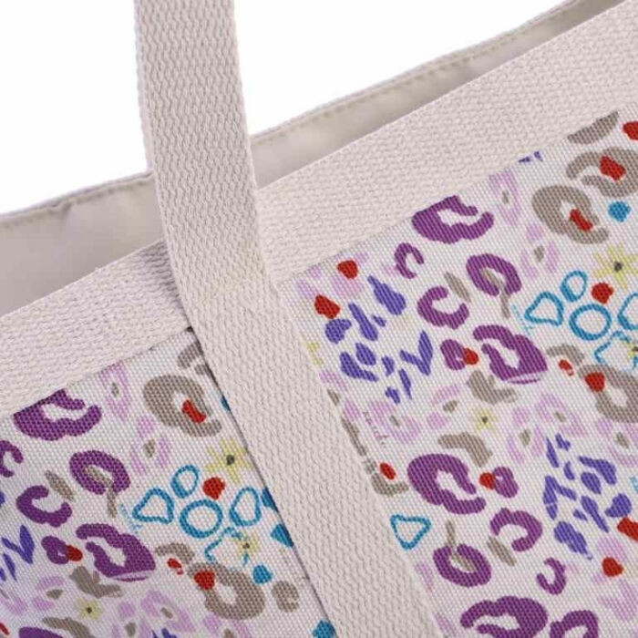 Bolso de Hombro Animal Print Multicolor   4