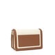 Bandolera Mediana Audree Canvas Camel   1