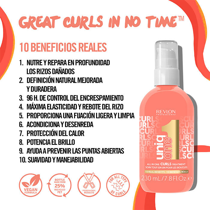 UNIQONE Curls Treatment  230ml-223037 2