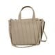 Bolso Tiras Superpuestas Beige   1
