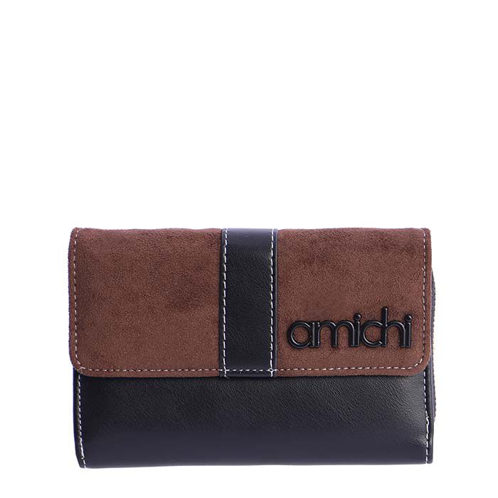 Cartera Ante Marr&oacute;n  