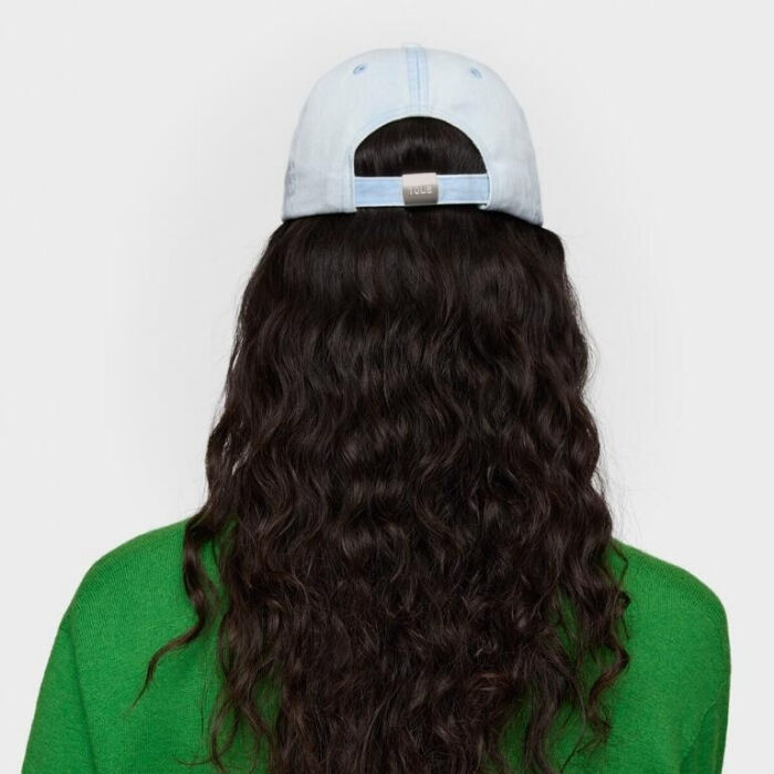 Gorra Earrings Azul Cielo   2