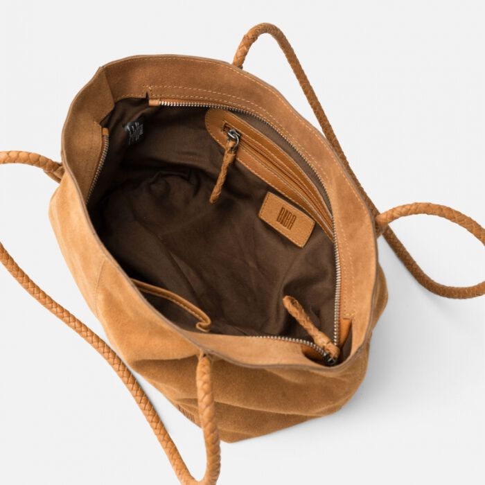 Bolso Shopper de Piel Somerville Marr&oacute;n   3