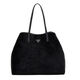 Bolso Shopper Victtoria Pelo Sintético Negro   1
