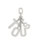 Llavero Metal Letters Plateado  1ud.-239250 0