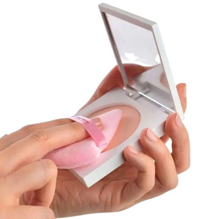 Borla Triangular para Polvos + Mini Borla Regalo  1ud.-80005 1
