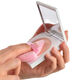 Borla Triangular para Polvos + Mini Borla Regalo  1ud.-80005 1