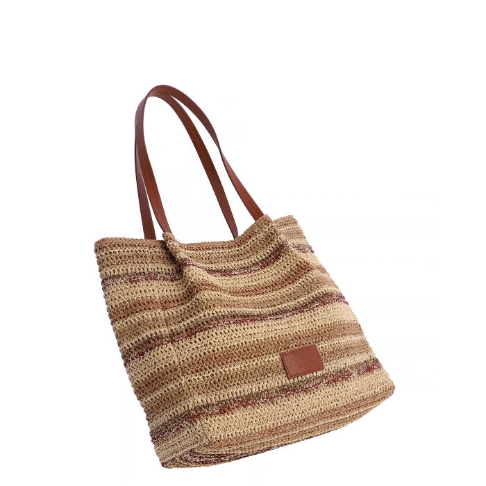 Bolso Shopper L&iacute;a Beige   4