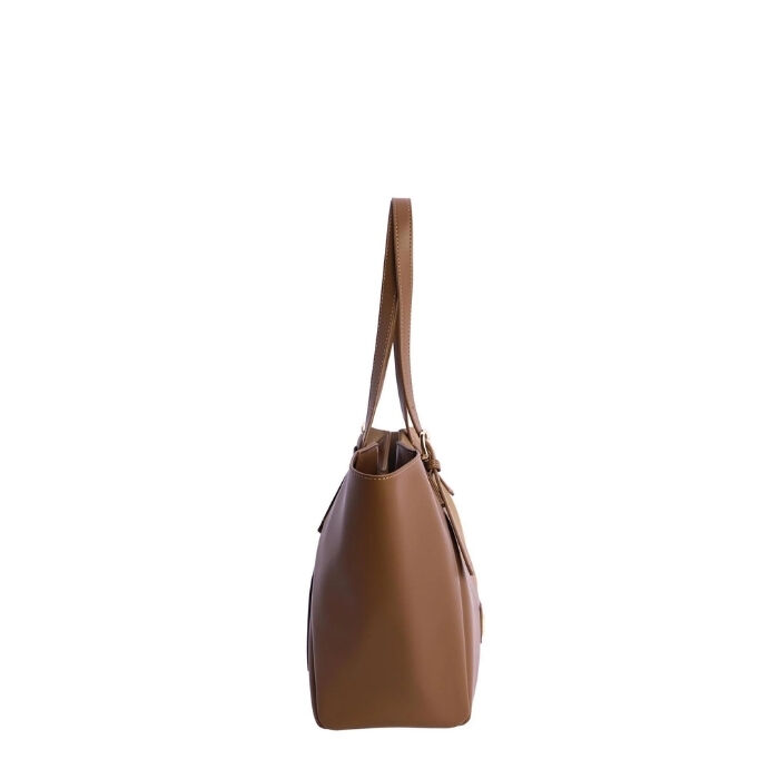 Bolso Shopper de Hombro Camel   3