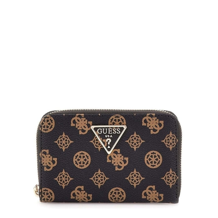 Cartera Laurel SLG Medium Zip Marr&oacute;n   0