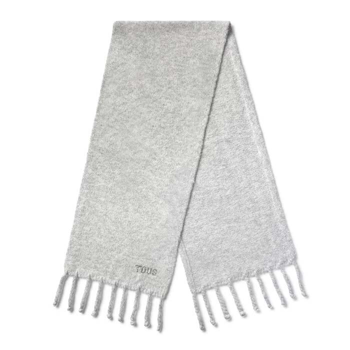 Bufanda Tous Crystal Gris Claro   0